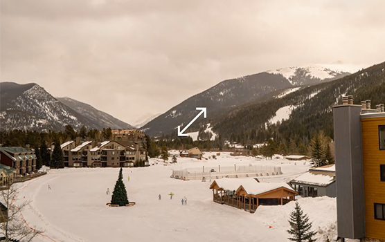 resort webcams keystone lakeside village