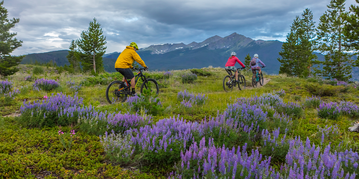 Biking in Frisco, Colorado