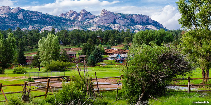 mountain towns Estes Park