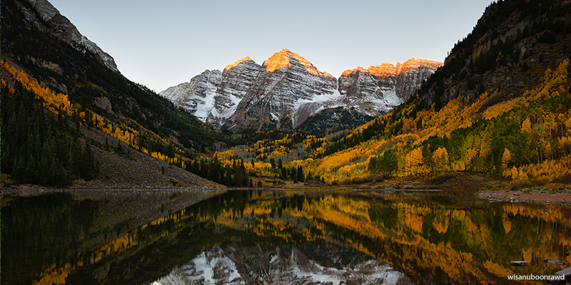 maroon bells fall