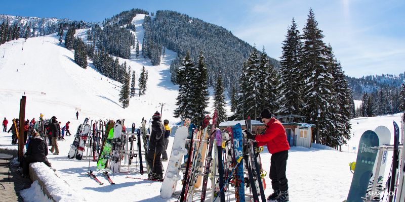 spring skiing