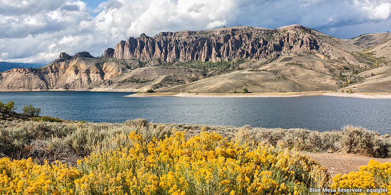 Colorado Lakes Blue Mesa Reservoir