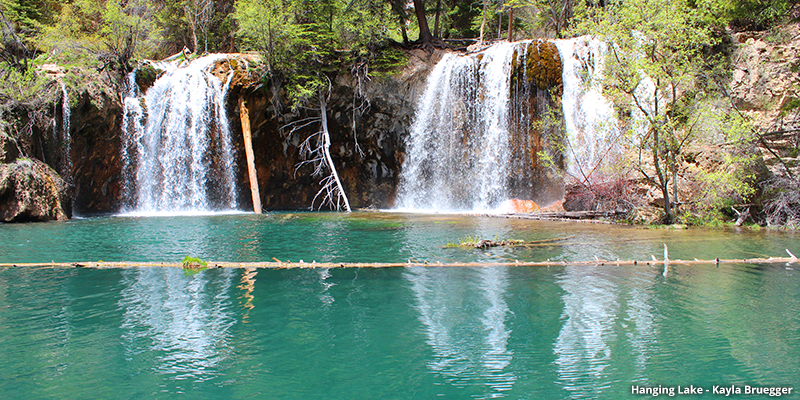 Colorado Lakes Hanging Lake