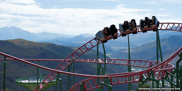 Glenwood Caverns Adventure Park thrill ride adventure park