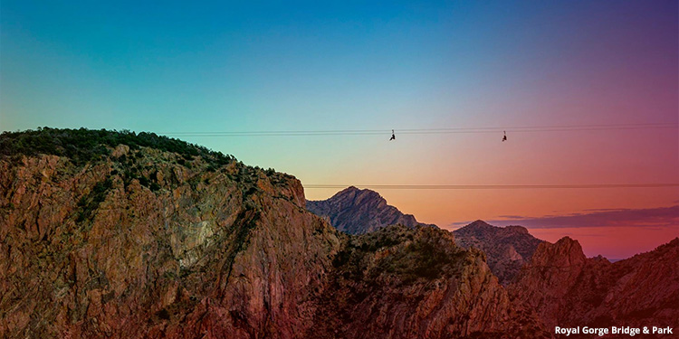 Royal Gorge Bridge & Park thrill ride