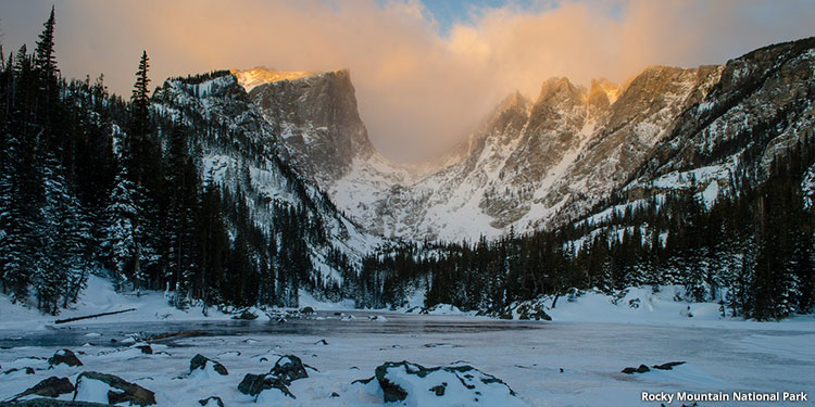 Emerald Lake Winter Hike