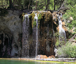 Hanging Lake waterfall